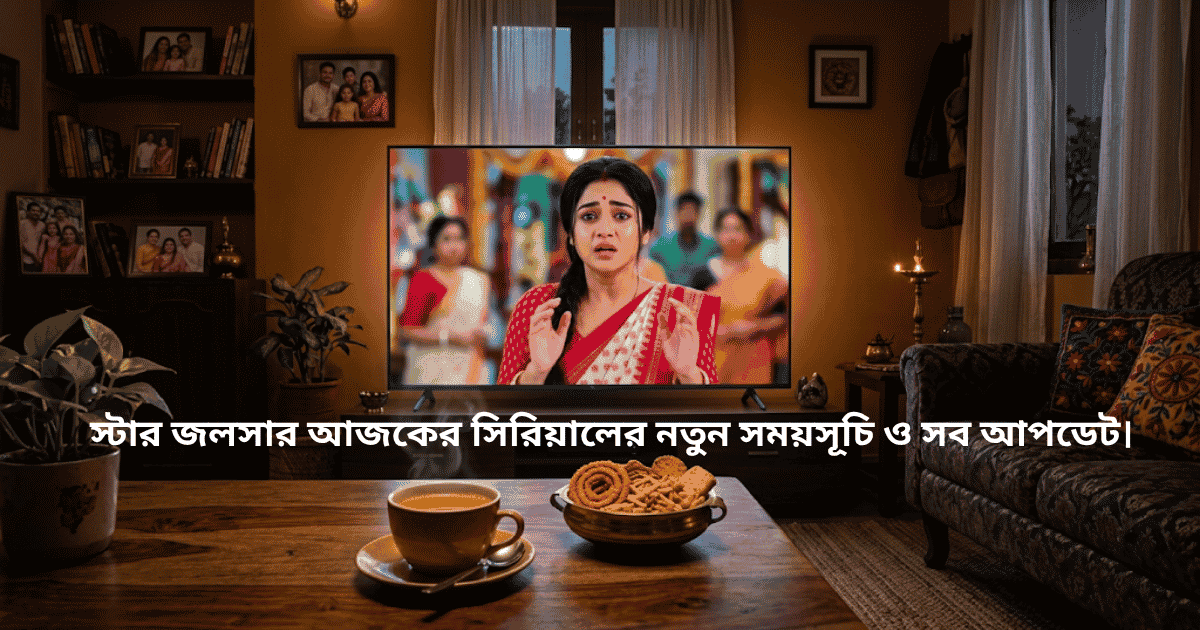 Star Jalsha Serial List Today এবং আজকের পর্বের সময়সূচি