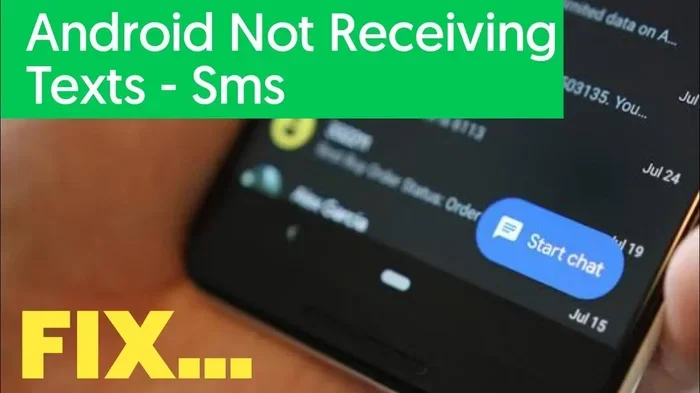 How to Fix Android Phone Not Receiving Text Messages