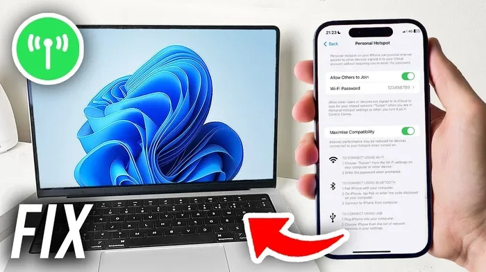 How to Fix iPhone Hotspot Not Showing Up on Laptop