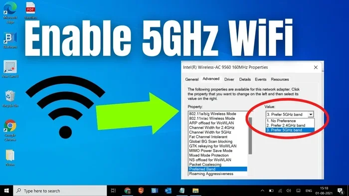 How to Fix a Laptop That Wont Connect to a 5GHz WiFi Network