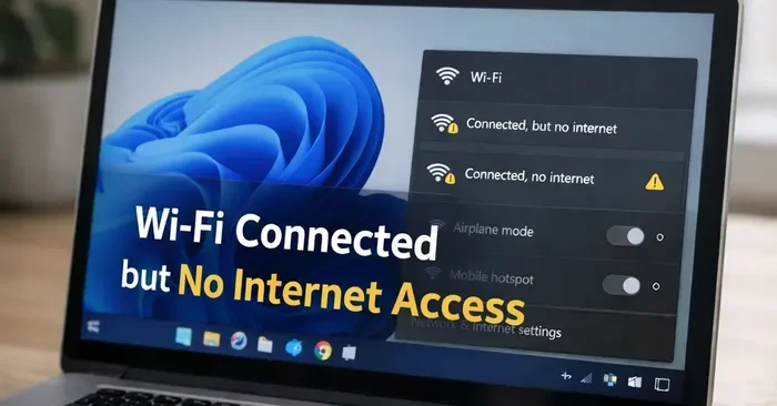 How to Fix WiFi Connected But No Internet on Windows 11