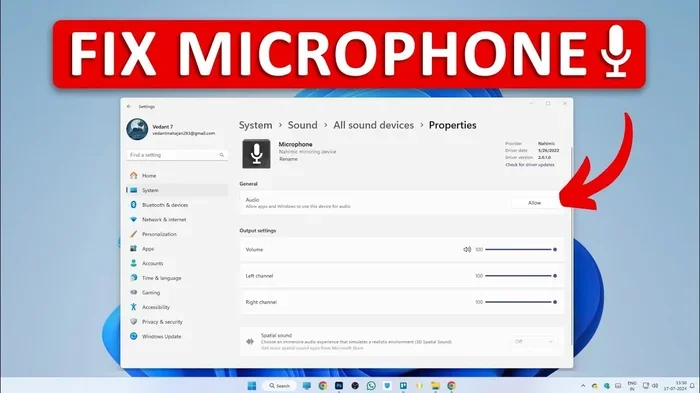 How to Fix Windows 11 Microphone Not Working Fast
