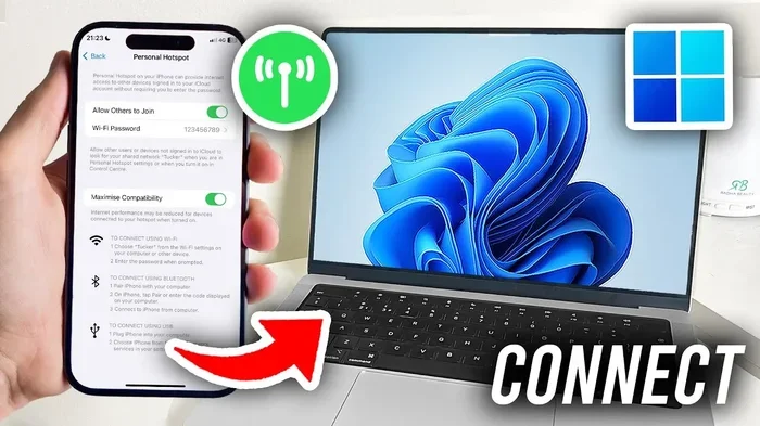 iPhone Hotspot Not Showing Up on Laptop Fix